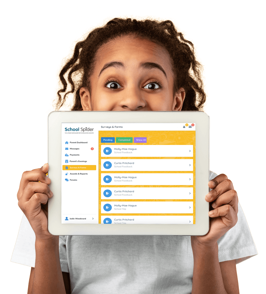 School Spider Technophobe Student